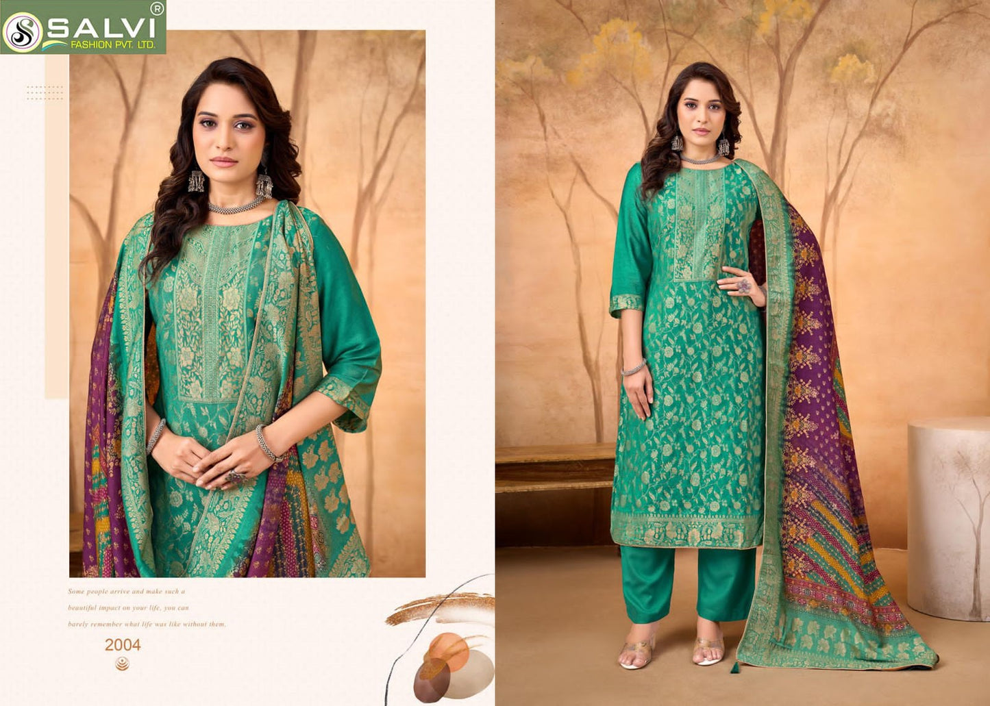 Sayuri Winter Salvi Fashion Pashmina Suits Wholesaler India