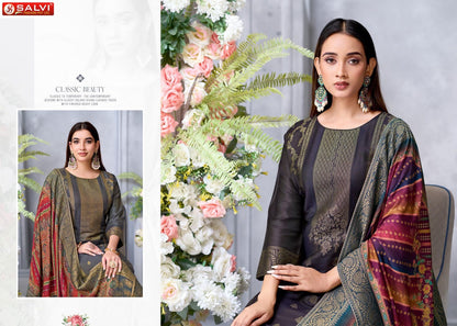 Sabhya Sachi Jaquard Vol 3 Salvi Fashion Pashmina Suits Supplier India