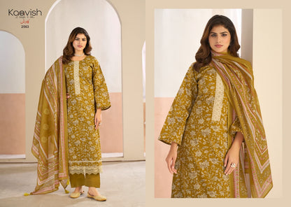 Sabhyata Kaavish Lawn Cotton Pant Style Suits Exporter Ahmedabad