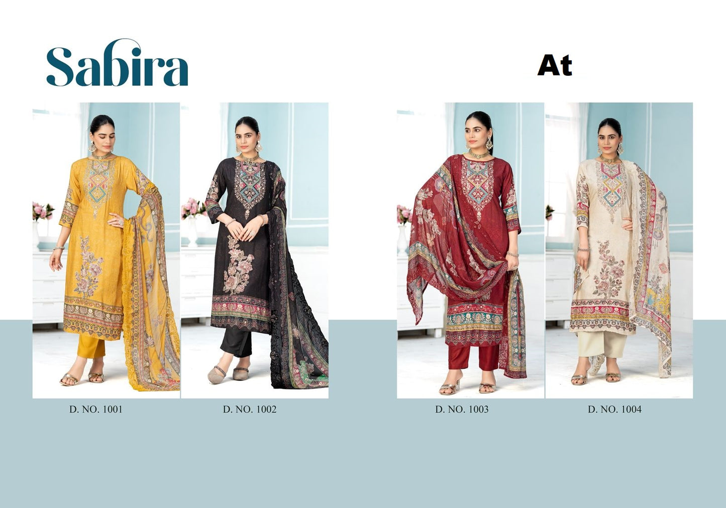 Sabira At Pashmina Suits Wholesale Price