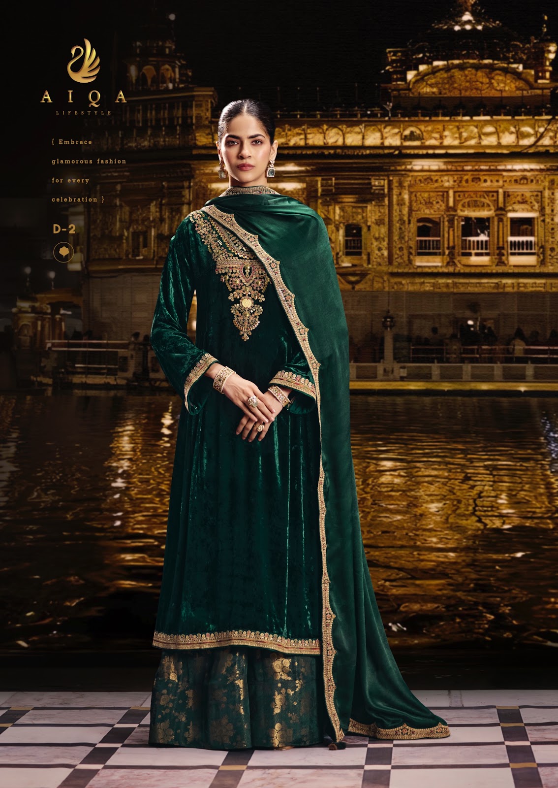 Sabr Aiqa Viscose Velvet Suits Manufacturer India