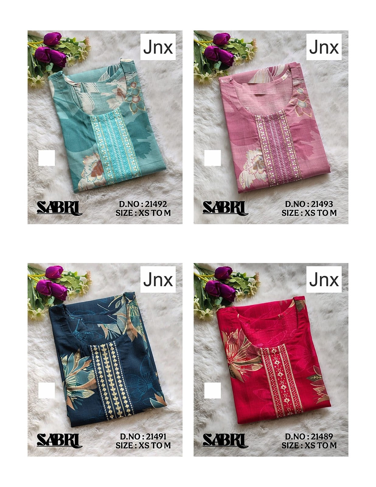 Sabri Jnx Vertican Kurtis Exporter India