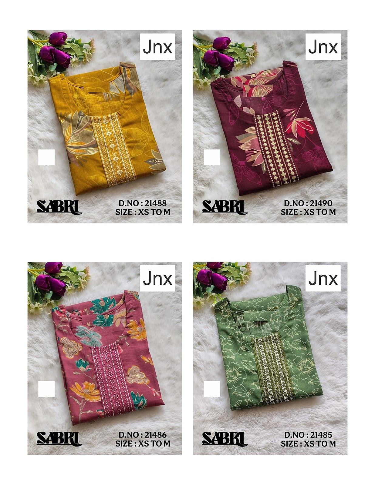 Sabri Jnx Vertican Kurtis Exporter India