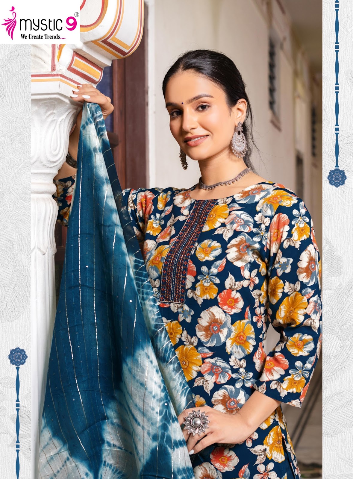 Sabri Vol 11 Mystic 9 Rayon Readymade Pant Style Suits Supplier Ahmedabad