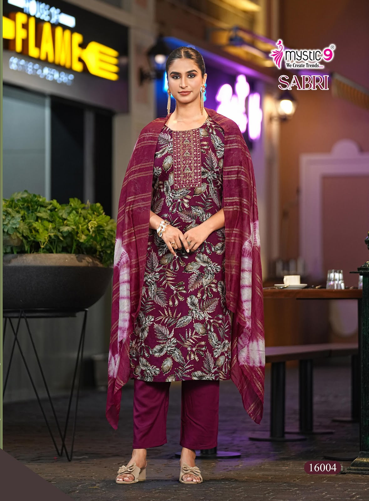 Sabri Vol 16 Mystic 9 Rayon Readymade Pant Style Suits Wholesale Price