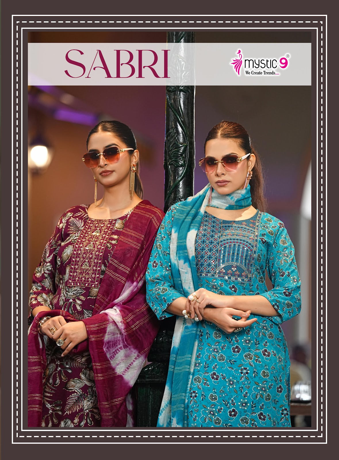 Sabri Vol 16 Mystic 9 Rayon Readymade Pant Style Suits Wholesale Price