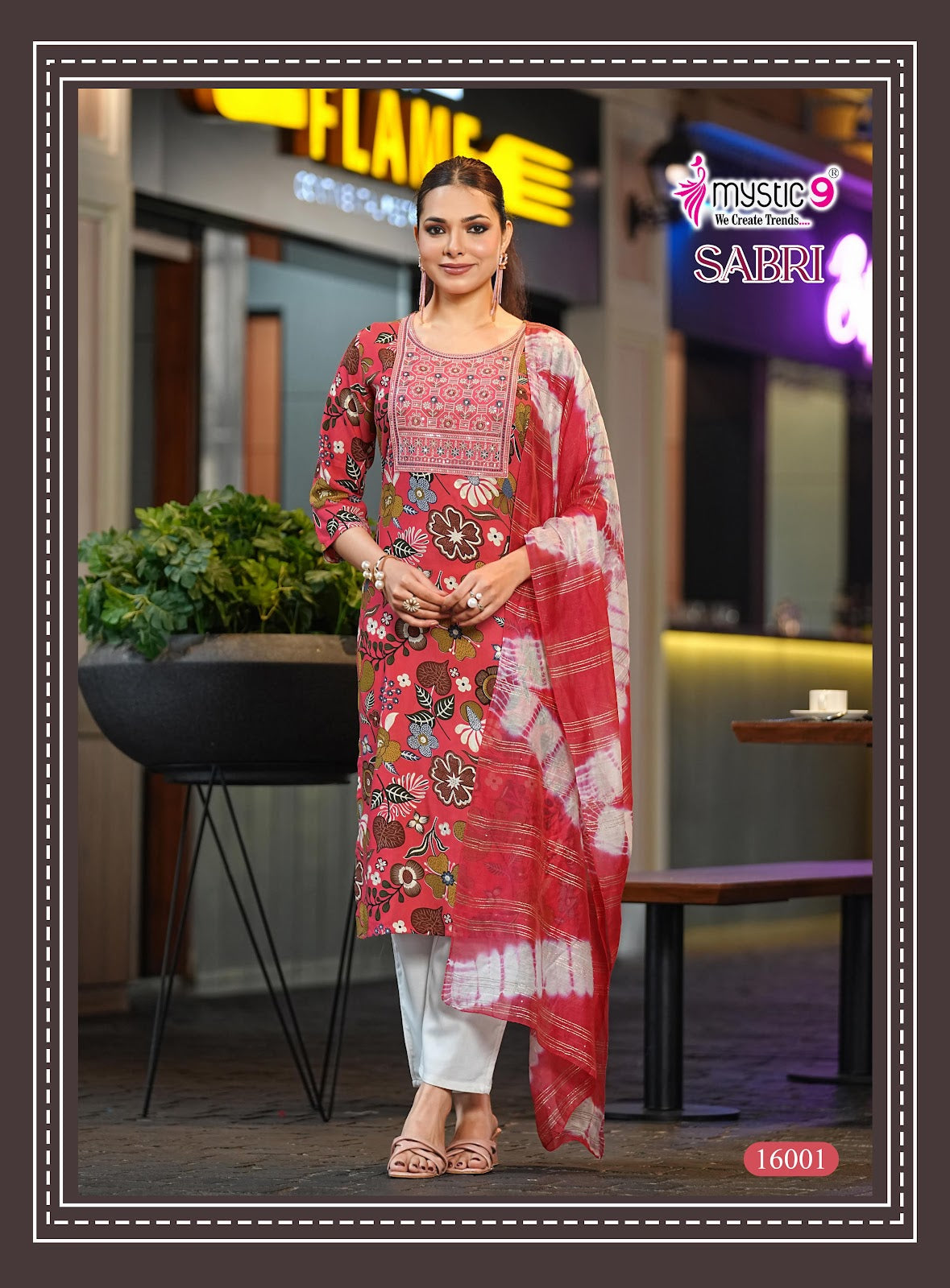 Sabri Vol 16 Mystic 9 Rayon Readymade Pant Style Suits Wholesale Price