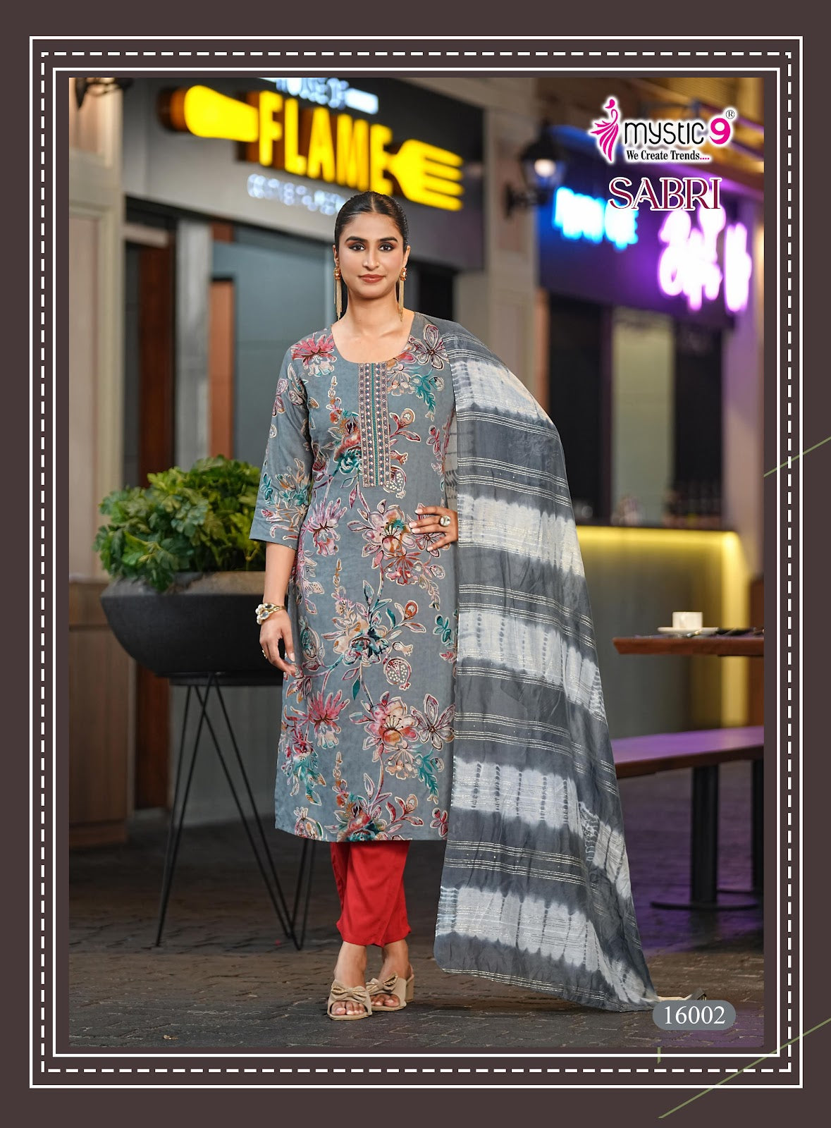 Sabri Vol 16 Mystic 9 Rayon Readymade Pant Style Suits Wholesale Price