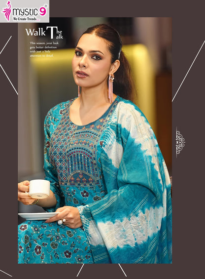 Sabri Vol 16 Mystic 9 Rayon Readymade Pant Style Suits Wholesale Price