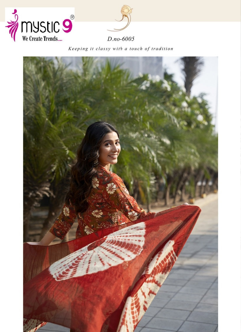 Sabri Vol 6 Mystic 9 Rayon Readymade Pant Style Suits Exporter Ahmedabad