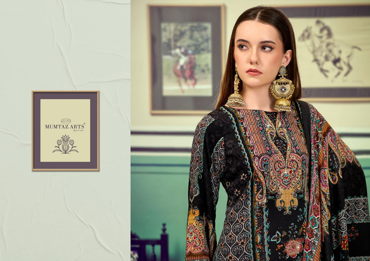 Sabyasachi Aayat Vol 1 Mumtaz Arts Viscose Rayon Karachi Salwar Suits Supplier Gujarat