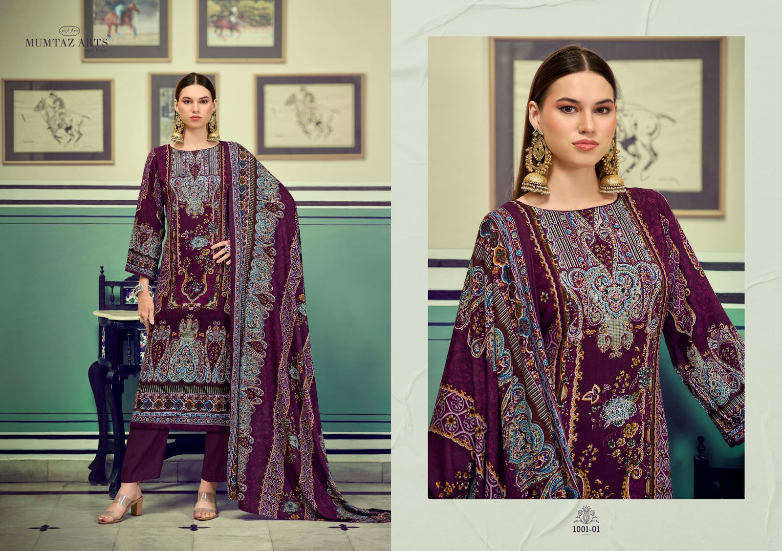 Sabyasachi Aayat Vol 1 Mumtaz Arts Viscose Rayon Karachi Salwar Suits Supplier Gujarat