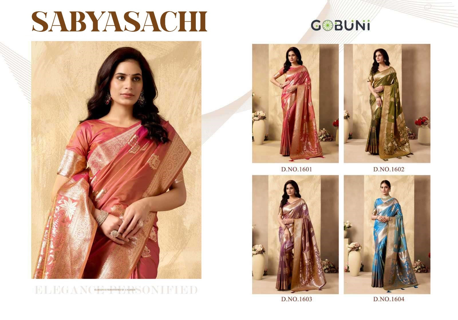 Sabyasachi Gobuni Silk Sarees Supplier India