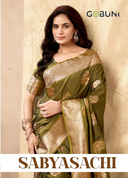 Sabyasachi Gobuni Silk Sarees Supplier India