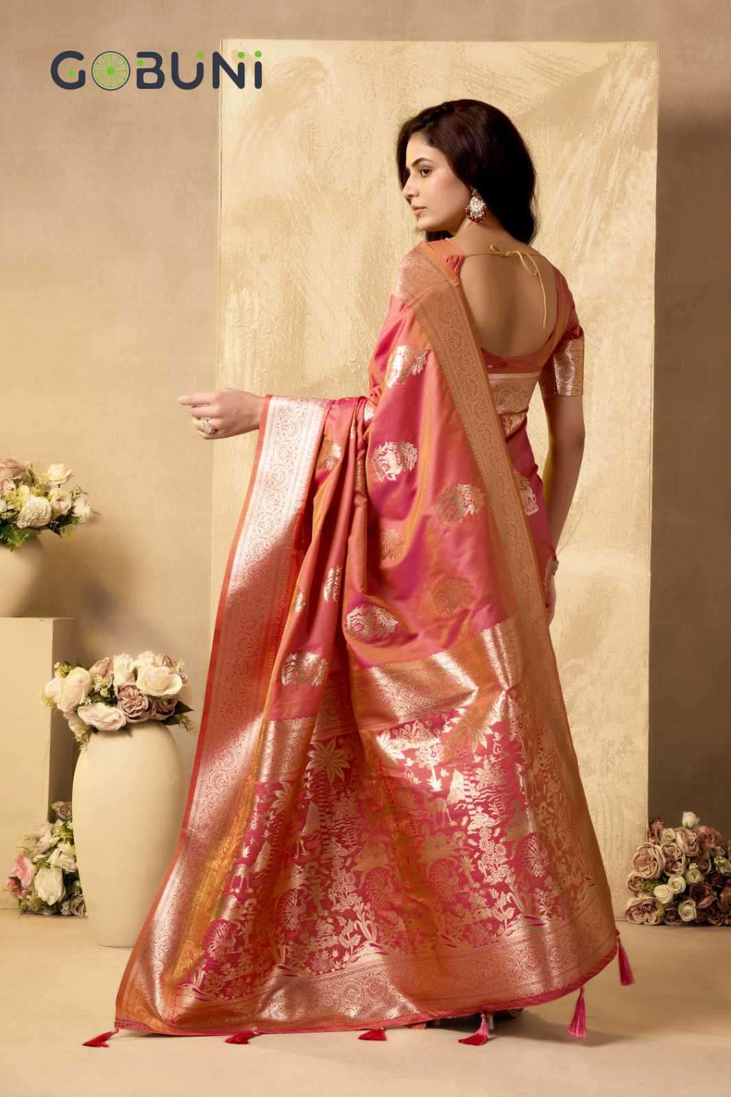 Sabyasachi Gobuni Silk Sarees Supplier India