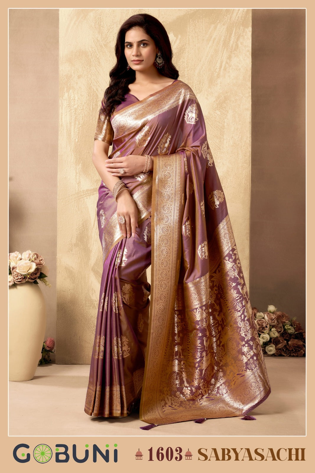 Sabyasachi Gobuni Silk Sarees Supplier India