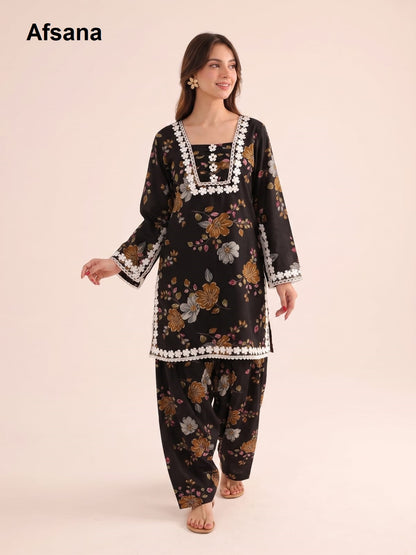 Sachi Pakistani Afsana Reyon Co Ord Set Supplier India
