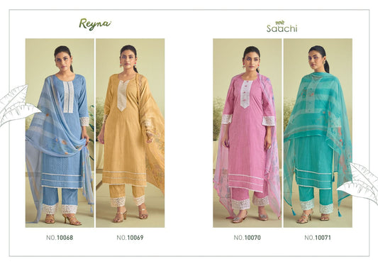 Saachi Reyna Cotton Pant Style Suits