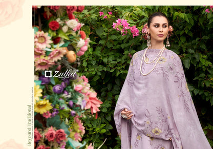 Sadabahaar Zulfat Designer Cotton Karachi Salwar Suits Exporter