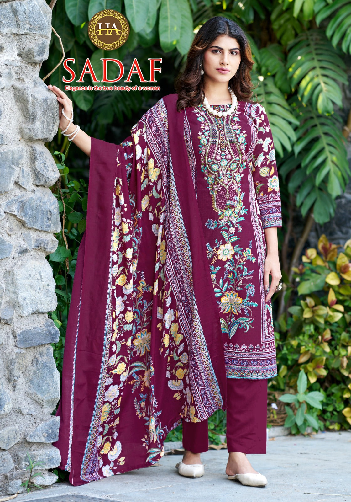 Sadaf Harshit Fashion Soft Cotton Karachi Salwar Suits Exporter