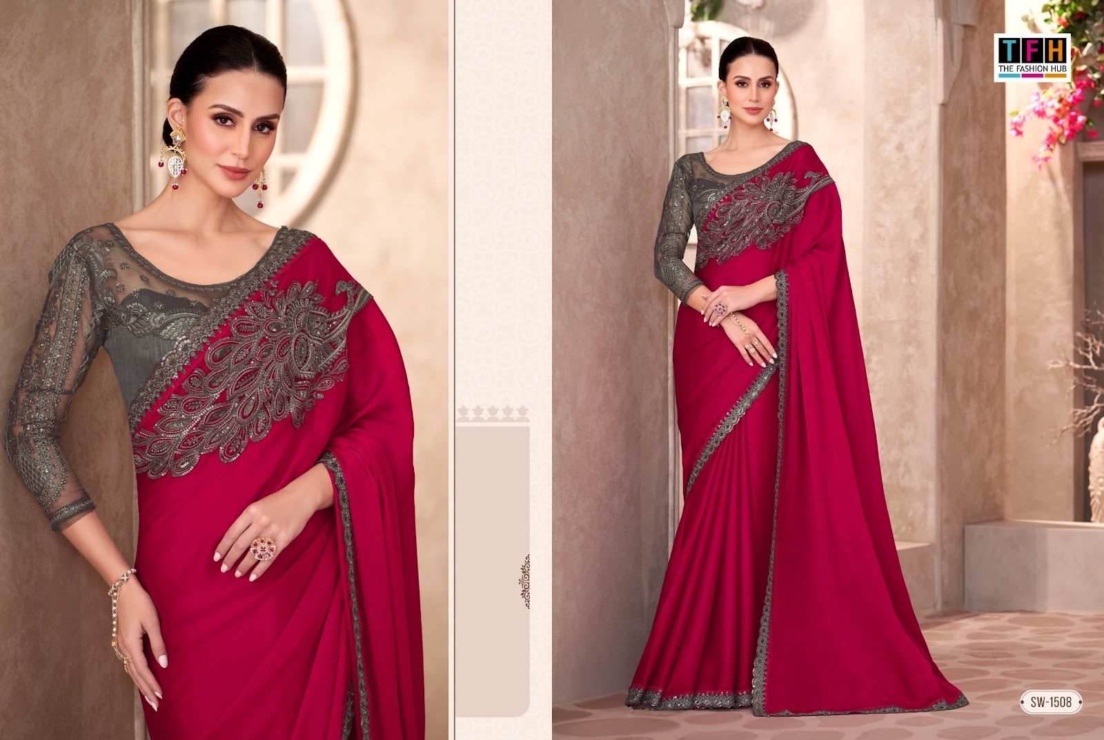 Sadalwood 15 Tfh Sarees Wholesaler India