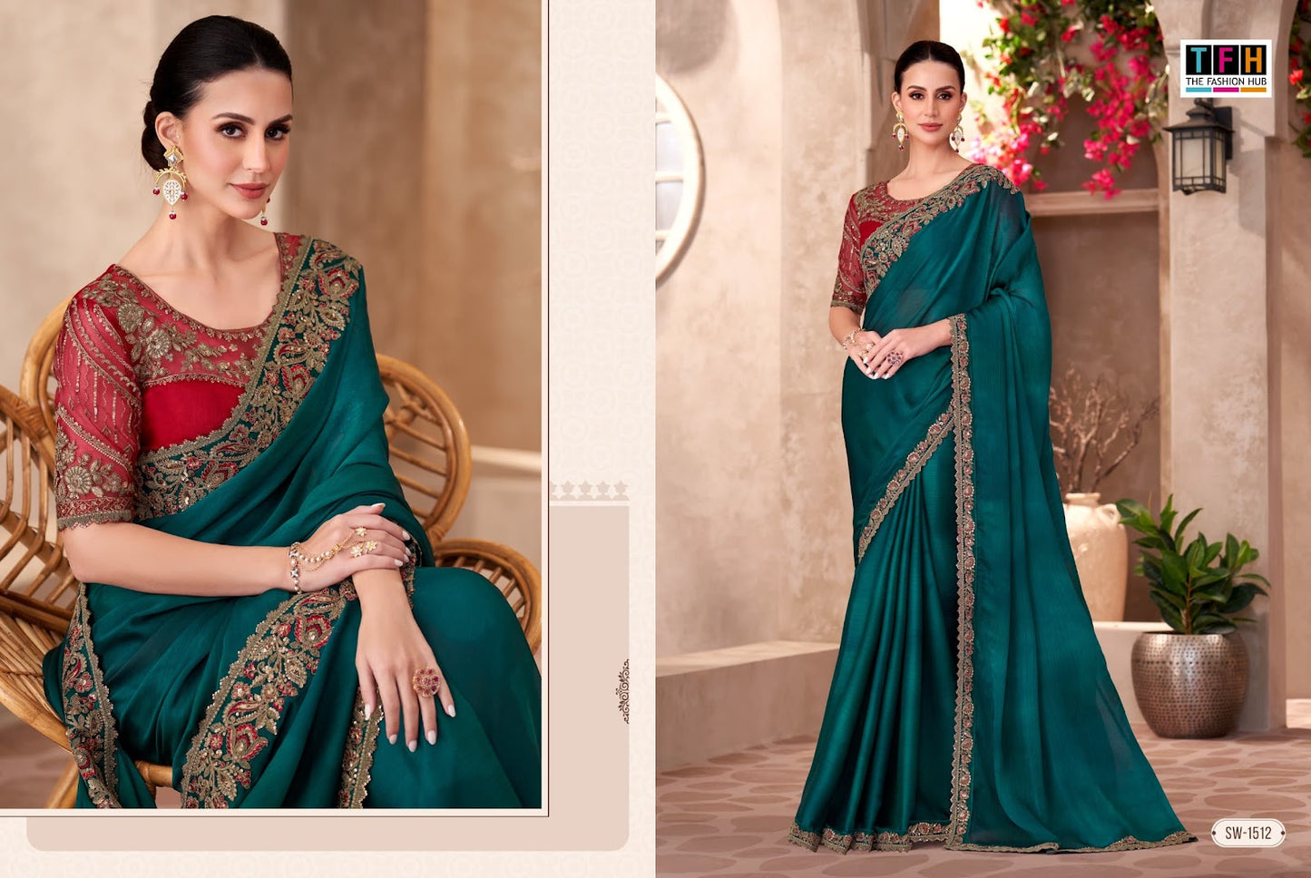 Sadalwood 15 Tfh Sarees Wholesaler India