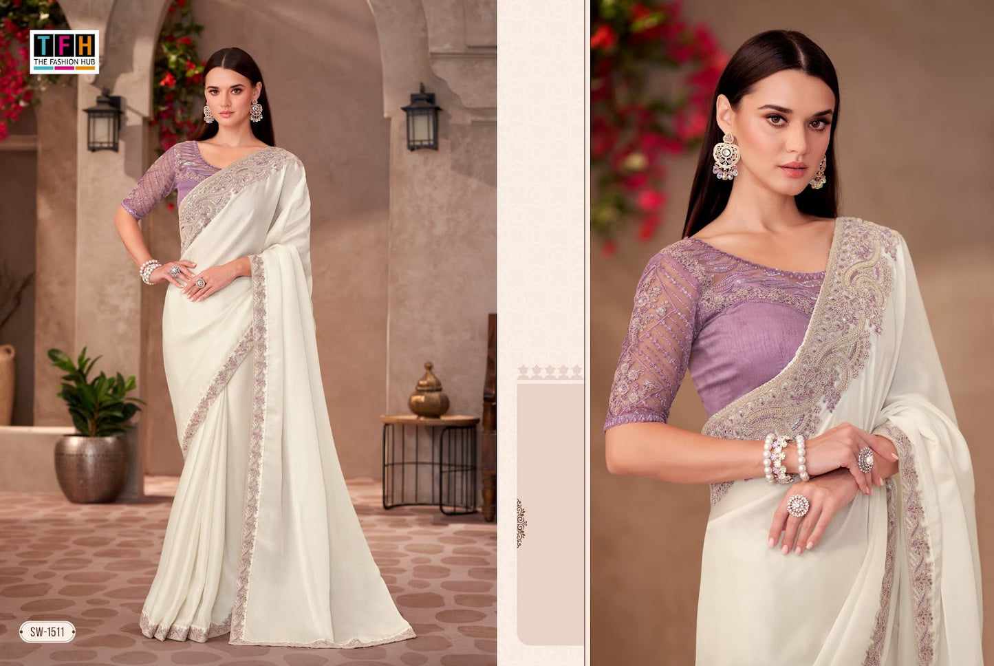 Sadalwood 15 Tfh Sarees Wholesaler India