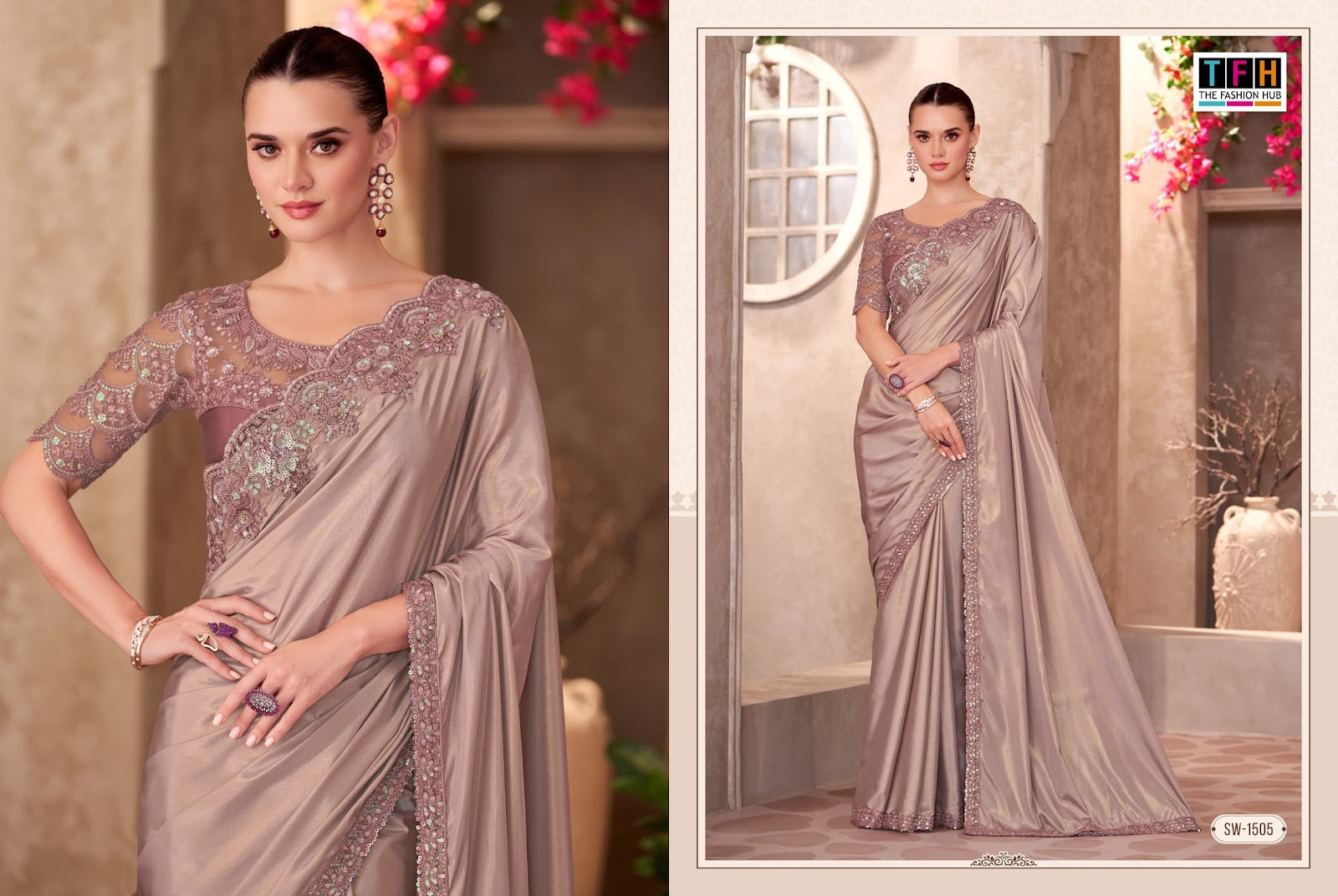 Sadalwood 15 Tfh Sarees Wholesaler India