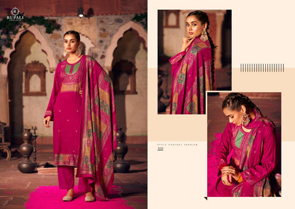 Sadgi Rupali Viscose Pashmina Suits Exporter