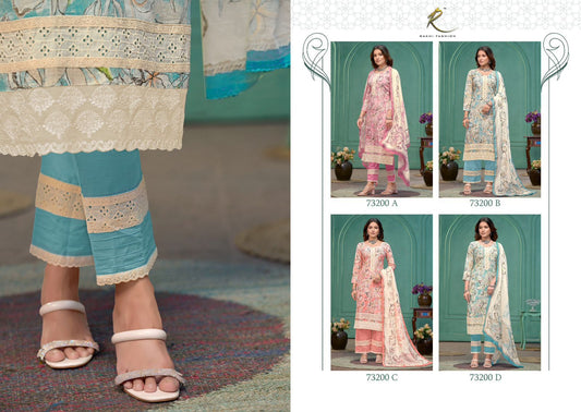 Sadhvi Rakhi Fashion Linen Pant Style Suits Wholesaler