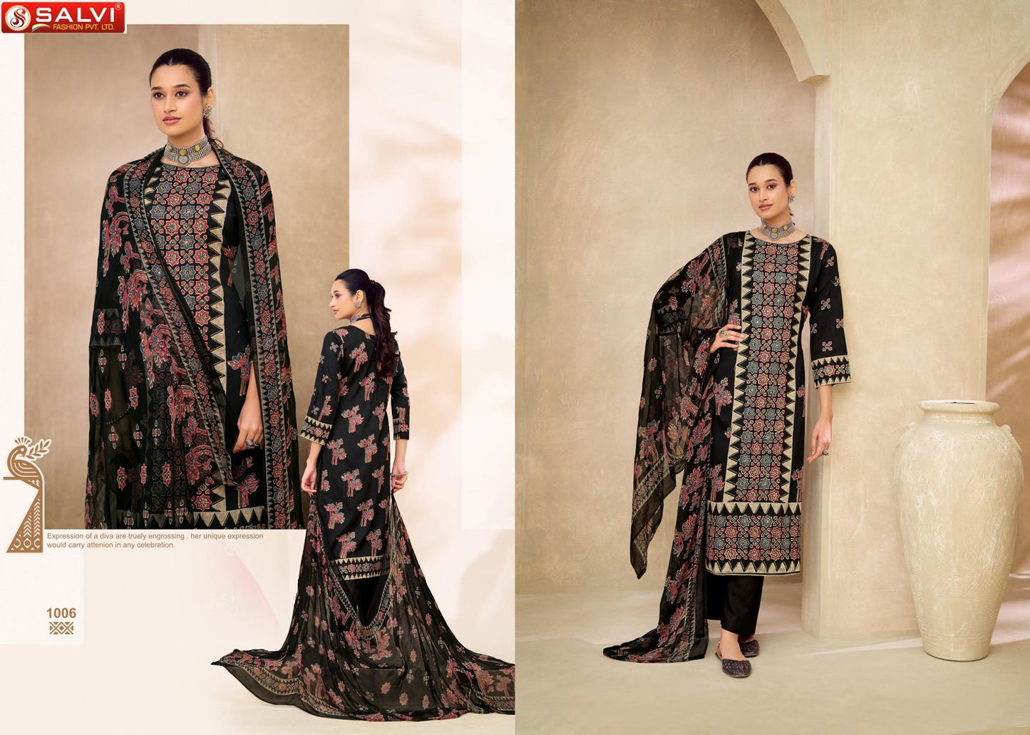 Sadika Salvi Fashion Jam Silk Pant Style Suits Supplier India