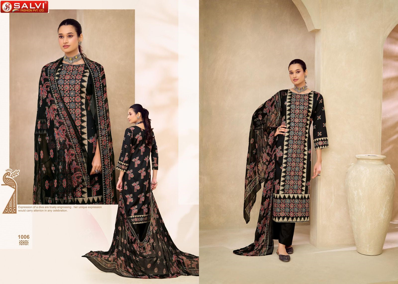 Sadika Salvi Fashion Jam Silk Pant Style Suits Supplier India