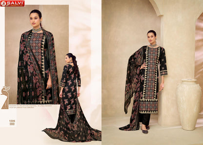 Sadika Salvi Fashion Jam Silk Pant Style Suits Supplier India