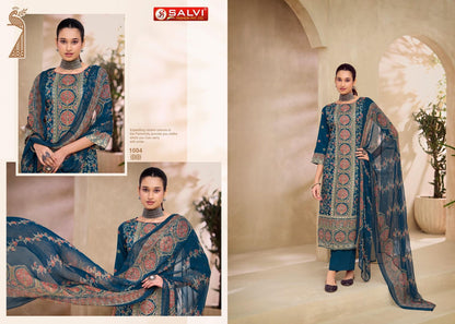 Sadika Salvi Fashion Jam Silk Pant Style Suits Supplier India
