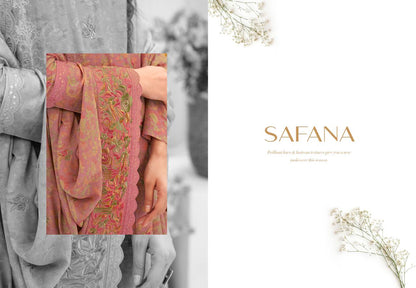 Safana Simar Viscose Muslin Pant Style Suits Wholesale Price