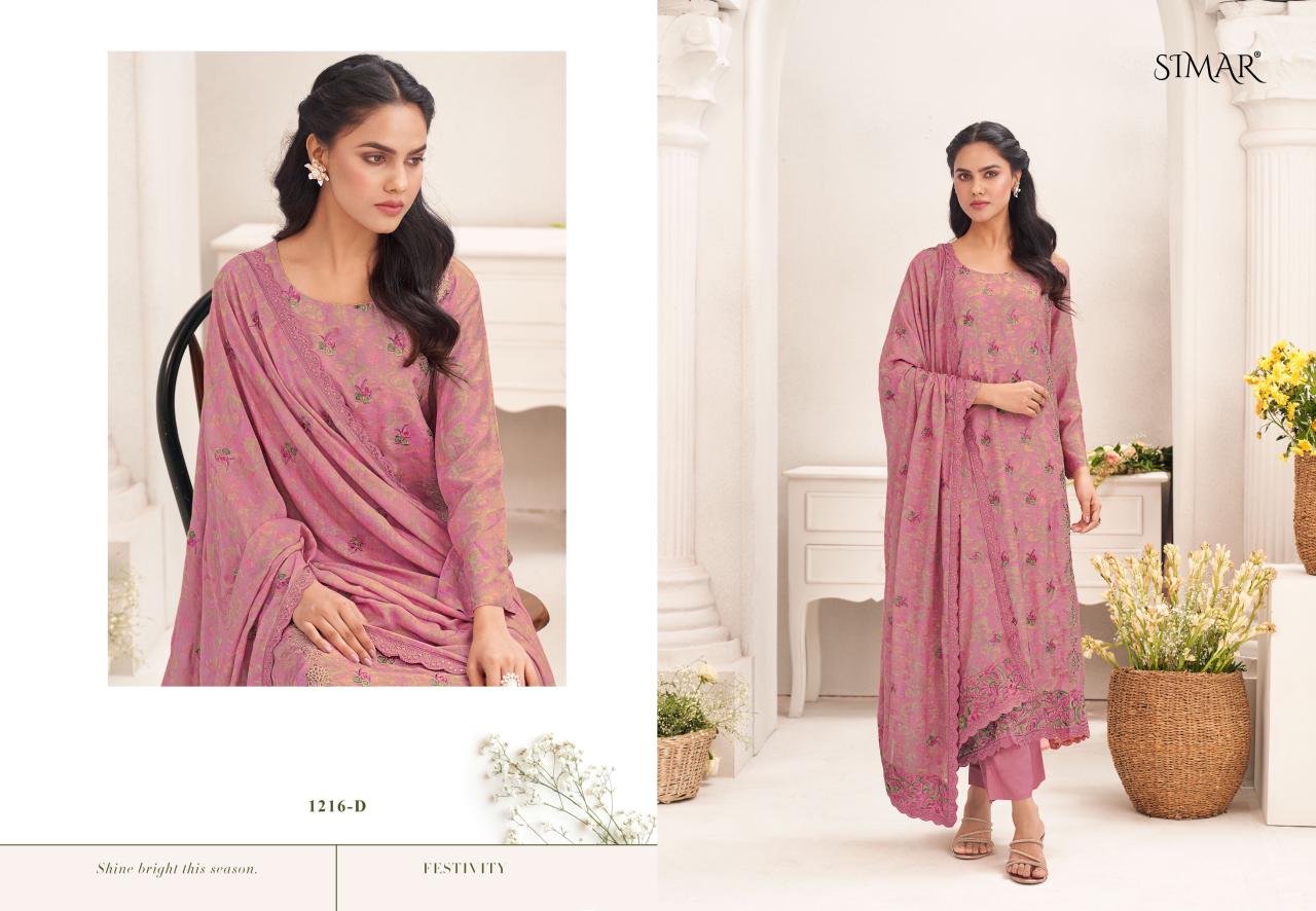 Safana Simar Viscose Muslin Pant Style Suits Wholesale Price