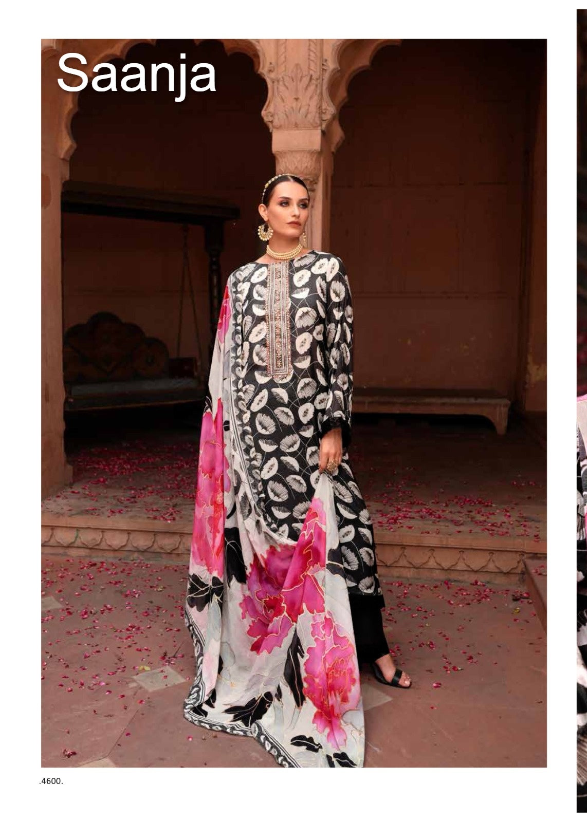 Safar 2 Saanja Viscose Muslin Pant Style Suits Wholesaler