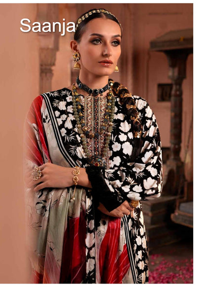 Safar 2 Saanja Viscose Muslin Pant Style Suits Wholesaler