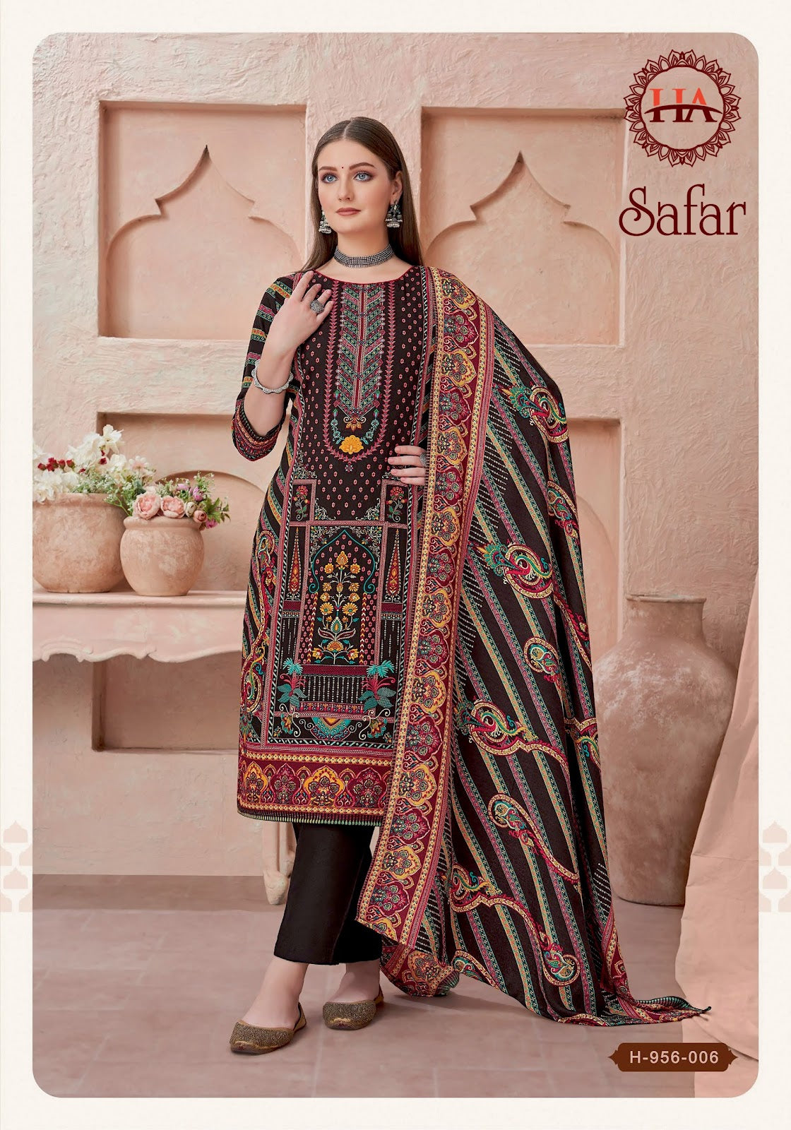 Safar Harshit Fashion Pashmina Suits Manufacturer Gujarat