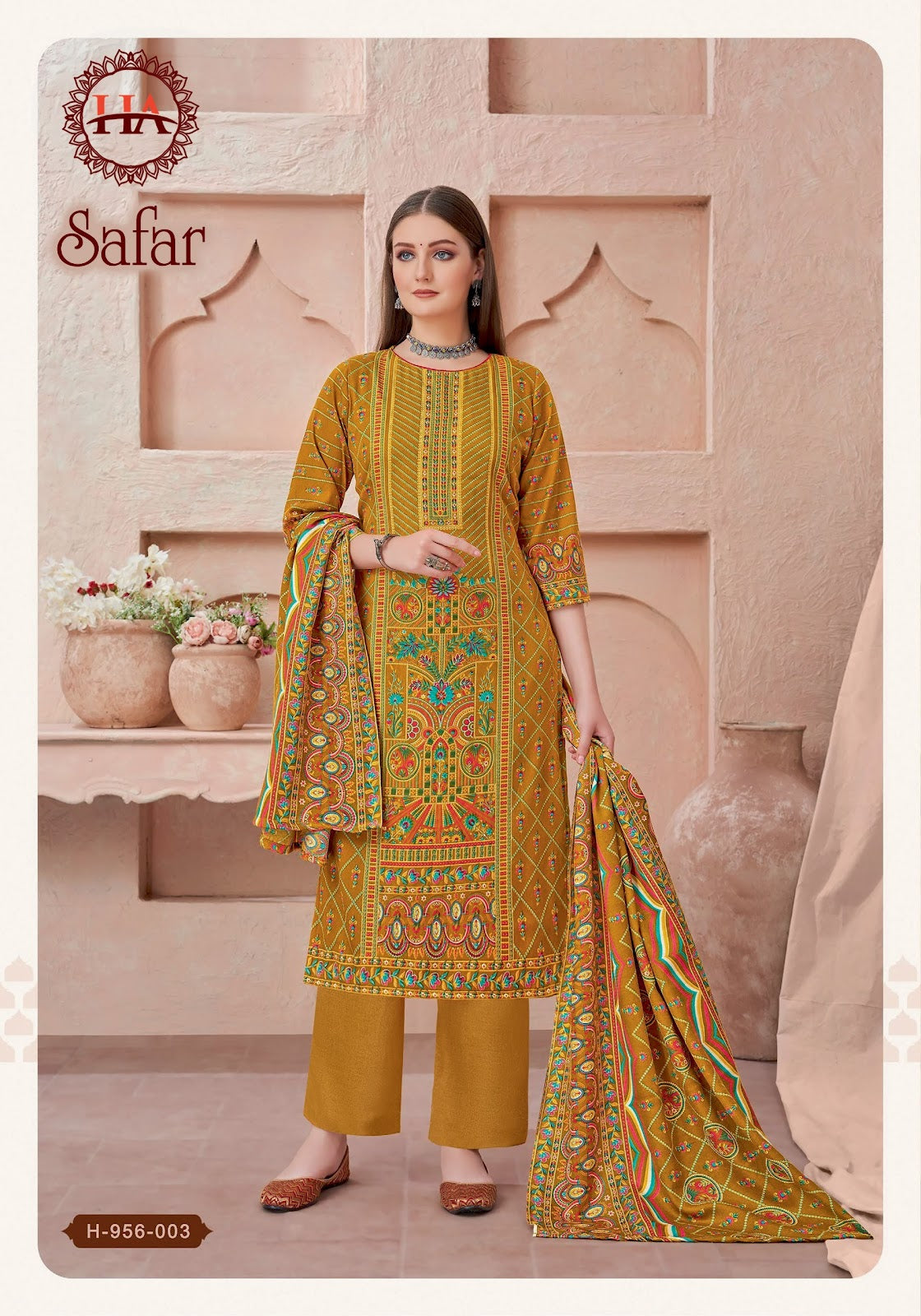 Safar Harshit Fashion Pashmina Suits Manufacturer Gujarat