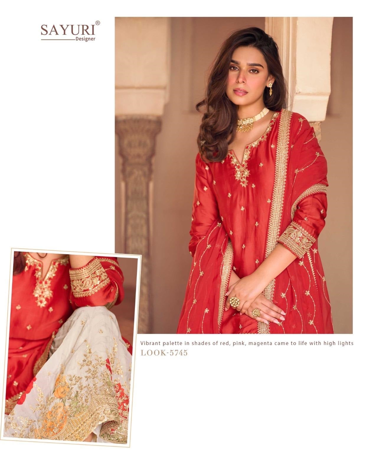 Safar Sayuri Chinon Silk Readymade Suits Wholesale Price