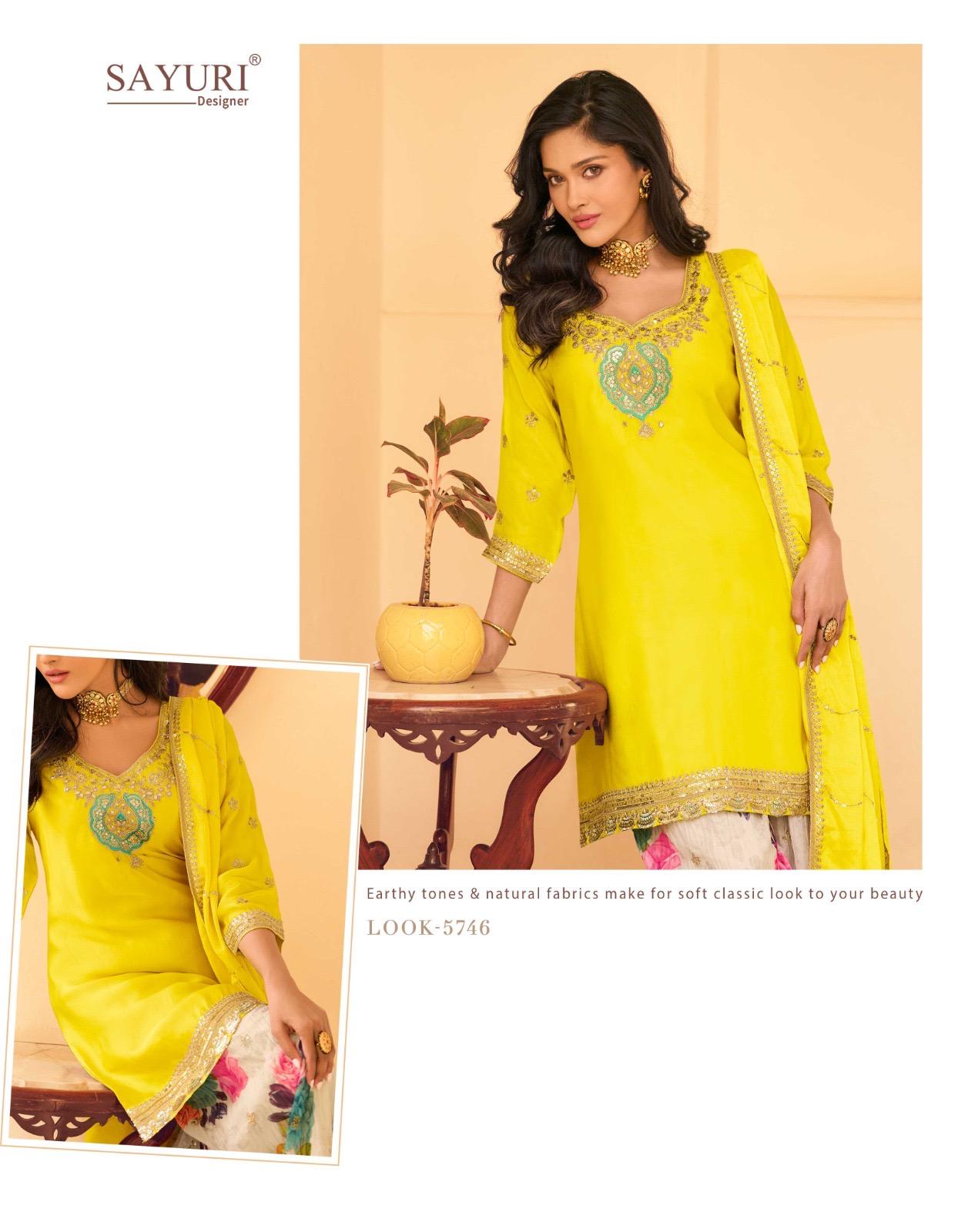 Safar Sayuri Chinon Silk Readymade Suits Wholesale Price