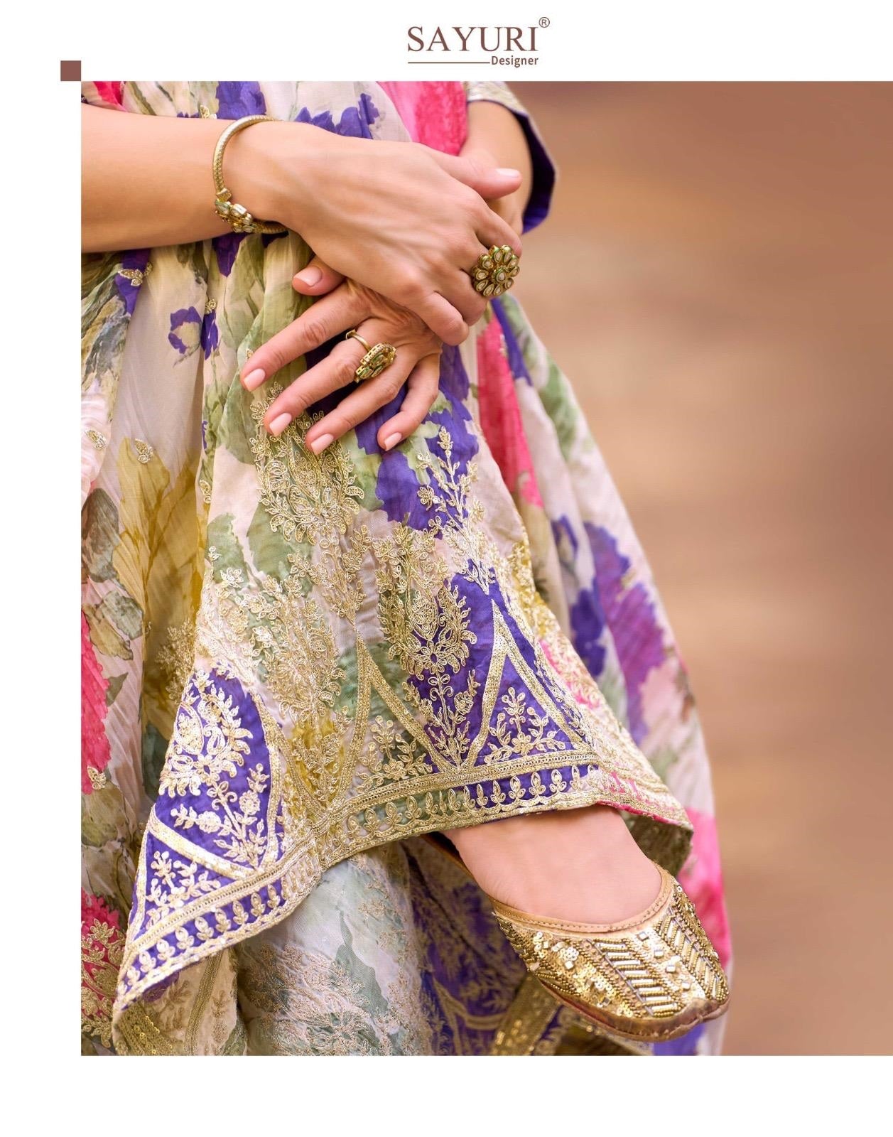 Safar Sayuri Chinon Silk Readymade Suits Wholesale Price