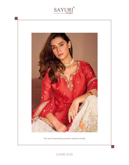 Safar Sayuri Chinon Silk Readymade Suits Wholesale Price