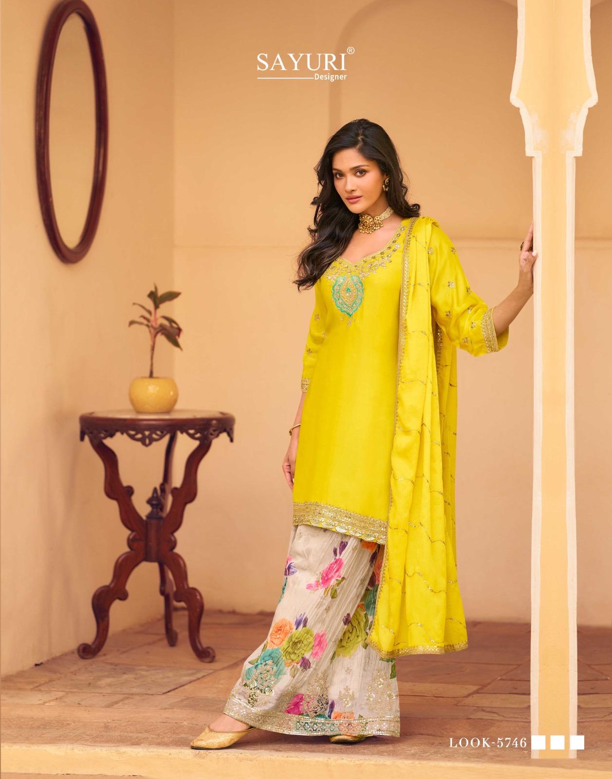 Safar Sayuri Chinon Silk Readymade Suits Wholesale Price