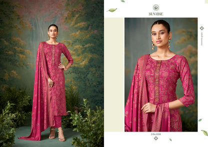 Safar Sunrise Viscose Pashmina Suits Wholesale