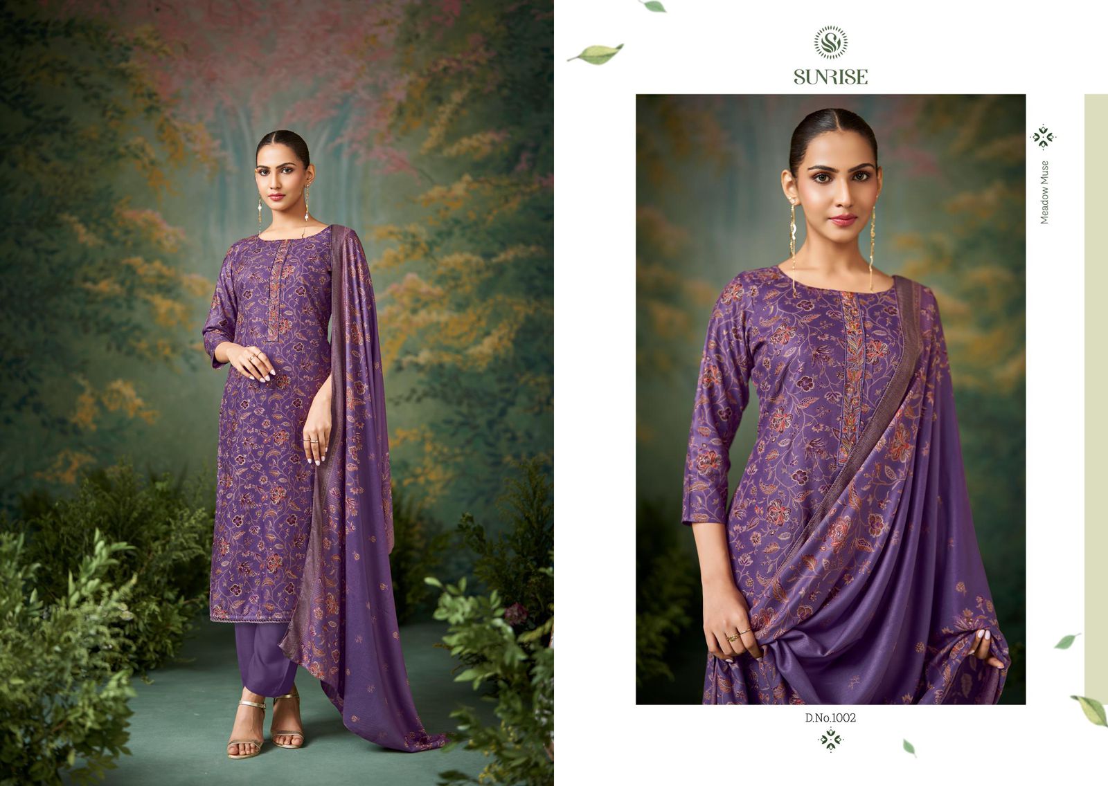 Safar Sunrise Viscose Pashmina Suits Wholesale