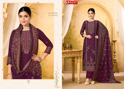 Safar Vol 3 Salvi Fashion Silk Plazzo Style Suits Exporter Gujarat