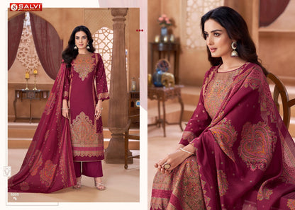 Safar Vol 5 Salvi Fashion Modal Silk Pant Style Suits Supplier India