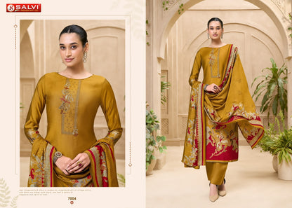 Safar Vol 7 Salvi Fashion Modal Silk Pant Style Suits Wholesale Price